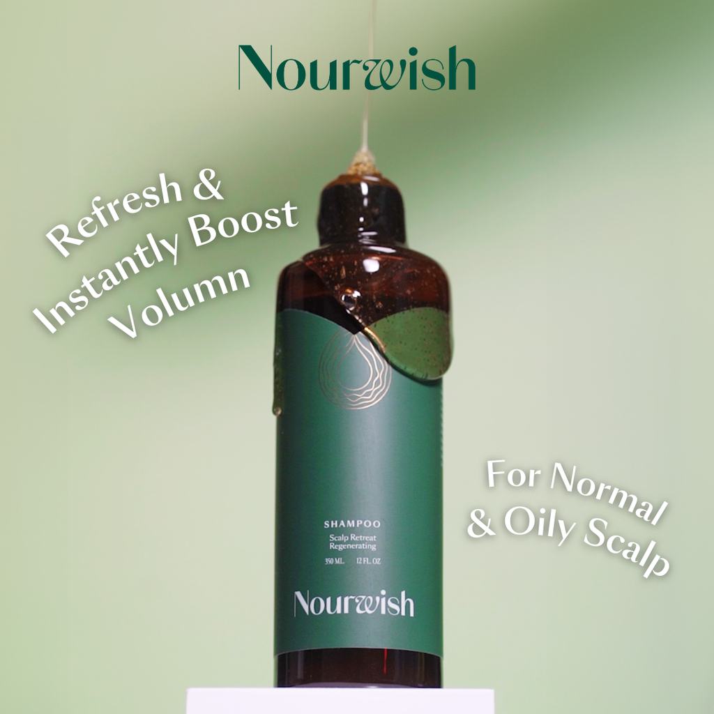 Nourwish Scalp Retreat Regenerating Shampoo (For Oily Scalp)