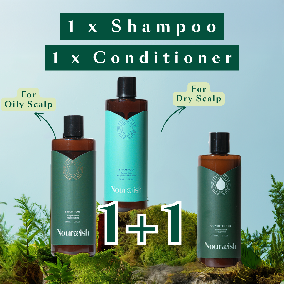 1+1 Shampoo & Conditioner Set