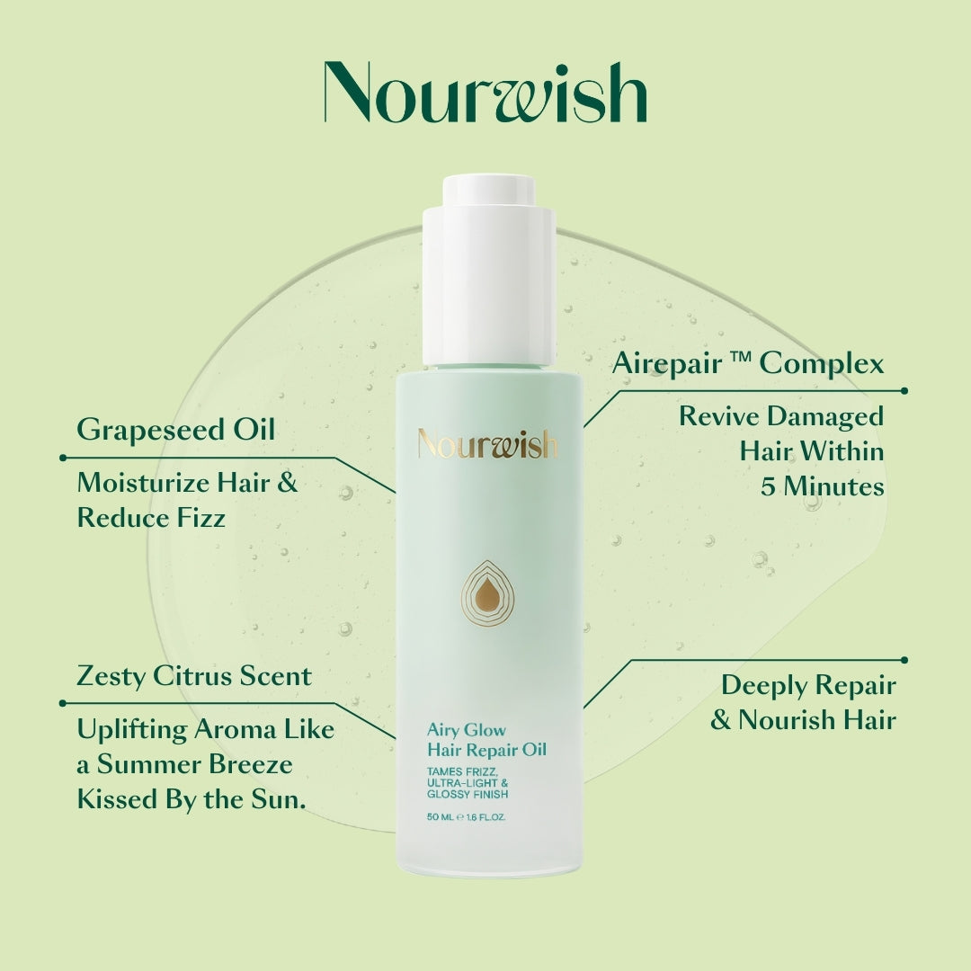 Nourwish Airy Glow Hair Repair Oil