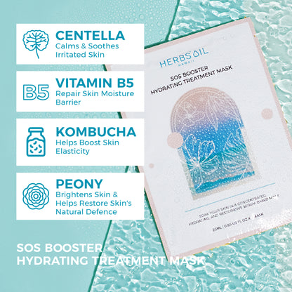 SOS BOOSTER Hydrating Treatment Mask (5 Treatments)